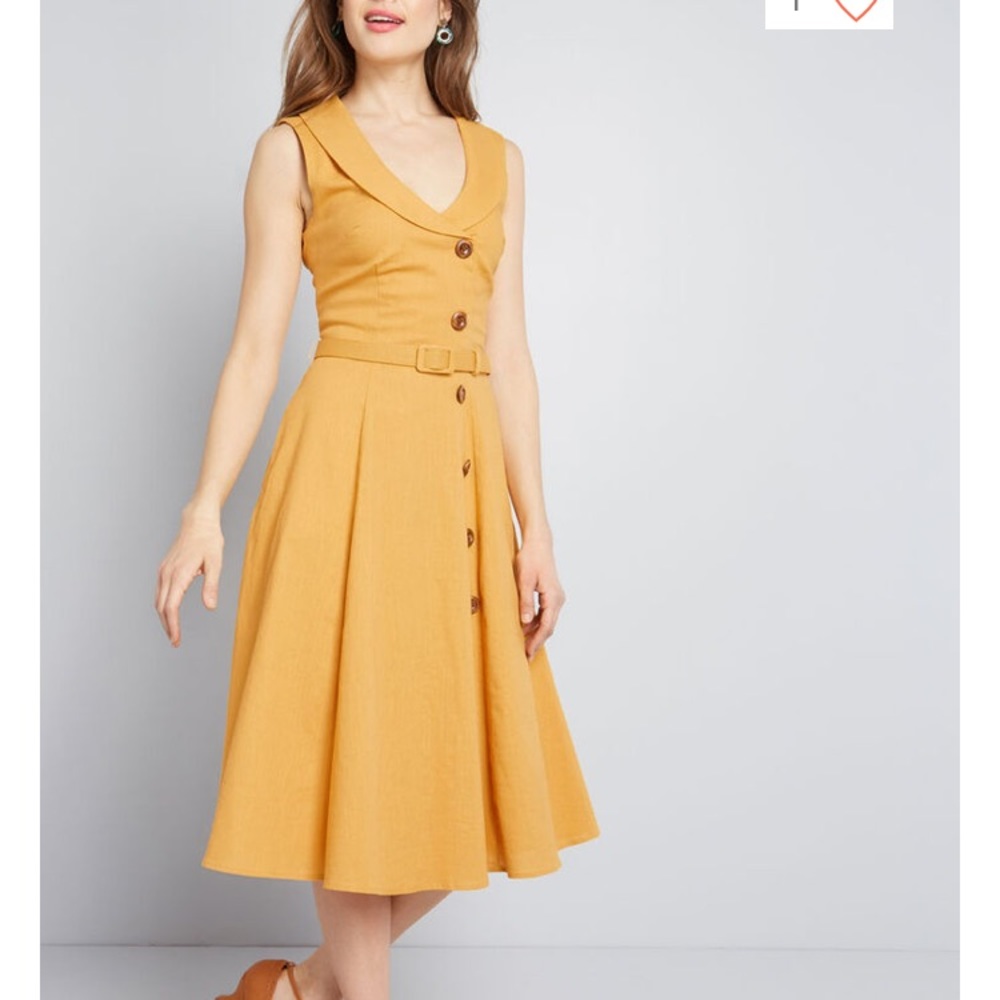 Yellow ModCloth Dress